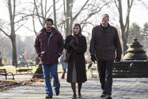 Noah Emmerich, Darya Ekamasova, and Brandon J. Dirden in The Americans (2013)