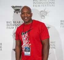 Celebrating at Big Bear Lake Film Festival 2014 where we won Best Animation for SEBASTIAN.