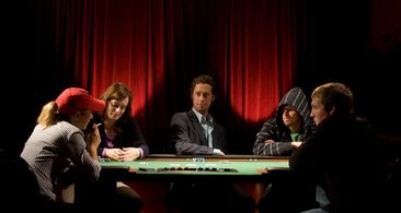 Katie Foster, Vince Eustace, Mat Wright, and Lindsay Goranson in The Blinds (2011)