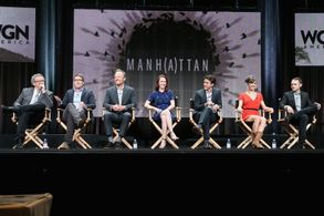 John Benjamin Hickey, Thomas Schlamme, Katja Herbers, Christopher Denham, Sam Shaw, Ashley Zukerman, and Rachel Brosnaha