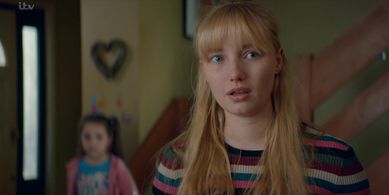 Kristy Philipps and Anya McKenna-Bruce in Cleaning Up (2019)