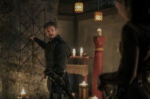 Bradley James and Frida Gustavsson in Vikings: Valhalla (2022)