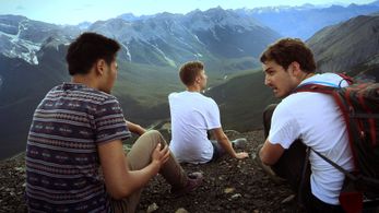 Joel Klassen, Timothy Choy, and Zachary Vydra in The Rocket List (2015)