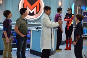 Carlos Lacamara, Bradley Steven Perry, Jake Short, and Augie Isaac in Mighty Med (2013)