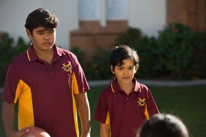 Peter Sandy & Braden Lewis playing Johnnon & Billy Buchanan on TV Series Grace Beside Me