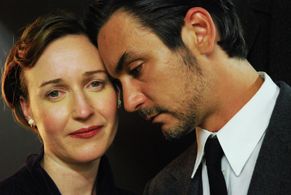 Nina Zavarin with Konstanin Lavysh - great acting partner, artist, gentleman