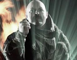 Here we have a still from Mark Atkins' eagerly awaited Dragon Crusaders, we see the Medieval Wizard 'Faolon' (Played by 