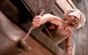 Still of Steven Dean Davis in HBO's 'STOMP OUT LOUD'