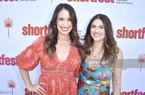 Samantha Lester and Tammy Minoff attend Palm Springs Shortfest for Spell It Out in Neon