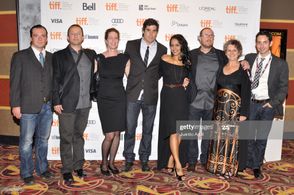 (L-R) Cinematographer Filip Dobosz, producer Rafi Spivak, photographer Noa Spivak, actor Paul Skrudland, actress Agam Da