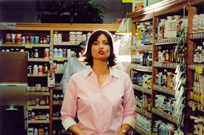 Shot during the grocery scene in 