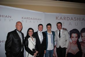 Kardashain Beauty carpet at Emperors Palace.