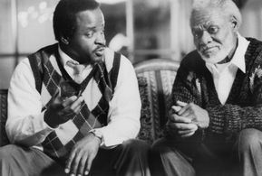 Art Evans and Joe Seneca in School Daze (1988)