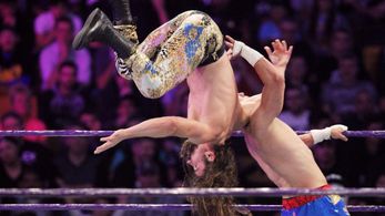 Brian Kendrick and T.J. Perkins in WWE Hell in a Cell (2016)