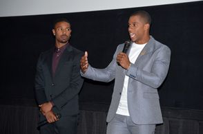 Michael B. Jordan and Victor Cruz