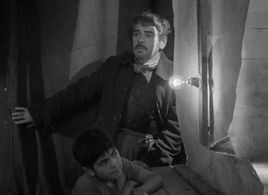 Vittorio Manunta and Paul Muni in Stranger on the Prowl (1952)