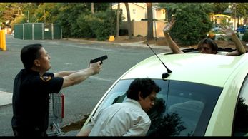 Still of Jack Moran, Geoffrey Arend, and Vincent Kartheiser in Beach Pillows