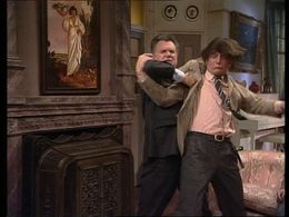 Pierre Bokma and Carol van Herwijnen in We zijn weer thuis (1989)