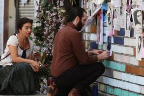 Thomas M. Wright and Julieta Ortiz in The Bridge (2013)