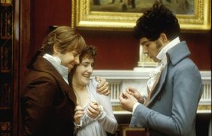 Robert Burbage, Allan Hendrick, and Sylvestra Le Touzel in Mansfield Park (1983)