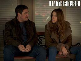 Rich Sommer and Perry Mattfeld in In the Dark (2019)