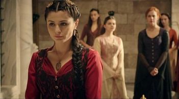 Deniz Çakir and Selma Ergeç in The Magnificent Century (2011)