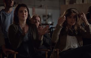 Melanie Lynskey, Amanda Peet, Ben Foy, and Mark Casimir Dyniewicz Jr. in Togetherness (2015)