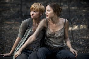 Christine Evangelista and Liz E. Morgan in The Walking Dead (2010)