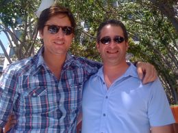 with Peter Facinelli - LA 2011