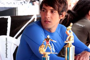 Luis Omar Ofarrill as surfer 