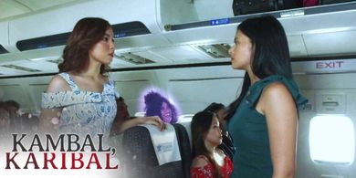 Roence Santos, Kyline Alcantara, and Bianca Umali in Kambal, karibal (2017)