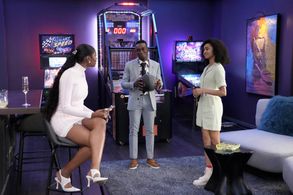 Coco Jones, Akira Akbar, and Olly Sholotan in Bel-Air (2022)