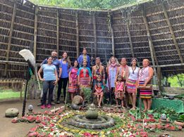 During filming of a travel show pilot in Ecuador