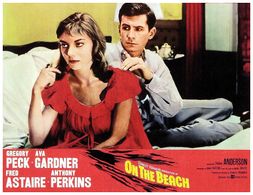Anthony Perkins and Donna Anderson in On the Beach (1959)