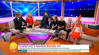 Richard Madeley, David McPartlin, and Charlotte Hawkins in Good Morning Britain: Episode dated 8 April 2019 (2019)