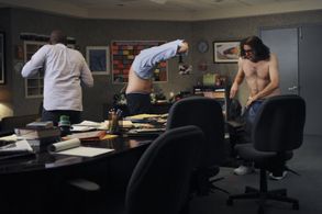 Judah Friedlander, John Lutz, and Keith Powell in 30 Rock (2006)