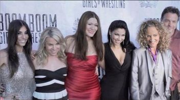 The Boom Boom Girls of Wrestling Premiere - Regal Cinemas LA with Actress Patricia Lauriet, Danielle Repogle, Director C