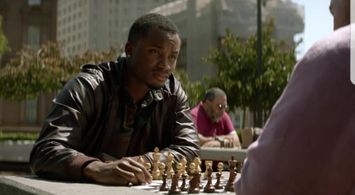 Still of Jakeem Hawkins and Ethan Suplee in Chance (2016)