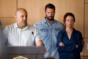 Thora Birch, Douglas Taurel, and Samuel Whitten in The Gabby Petito Story (2022)