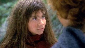 Dan Håfström and Hanna Zetterberg in Ronia, the Robber's Daughter (1986)