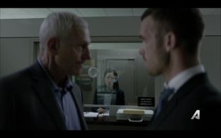 Raymond J. Barry, Cam Gigandet, and Jessica Lee