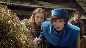 Denis Safarík and Anna Kaderávková in A Wizard Called Rye (2018)