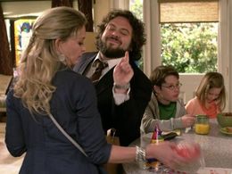 Amanda Detmer, Dan Fogler, Jake Johnson, and Charlotte Labadie in Man Up! (2011)
