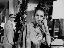 Michael Caine and Eva Renzi in Funeral in Berlin (1966)