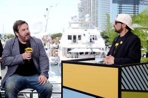 Kevin Smith and Travis Beacham at an event for IMDb at San Diego Comic-Con (2016)