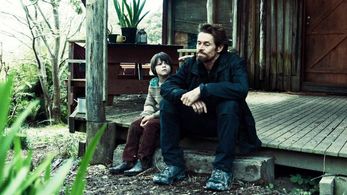 Willem Dafoe and Finn Woodlock in The Hunter (2011)