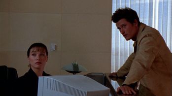 Monica Louwerens and Vincent Ventresca in The Invisible Man (2000)