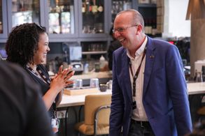 Hailey Summer and Founder & CEO of IMDb Col Needham