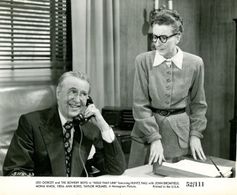 Marjorie Eaton and Taylor Holmes in Hold That Line (1952)