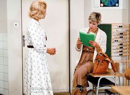 Jana Sulcová and Gabriela Vránová in My vsichni skolou povinní (1984)